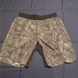 lululemon athletica Men's T.H.E Black and White Shorts